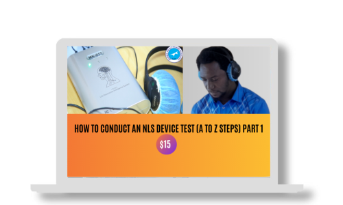 HOW TO CONDUCT AN NLS DEVICE TEST (A TO Z STEPS) PART 1